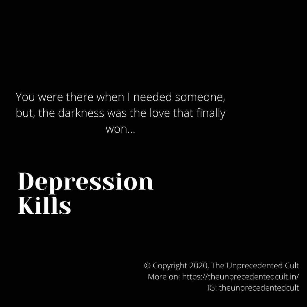 Quote about love and depression