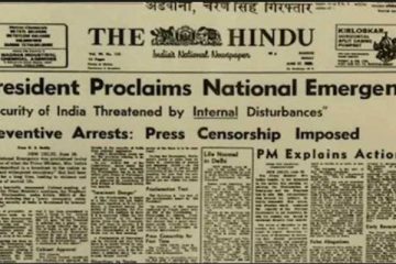 Article on proclamation of Emergency in India