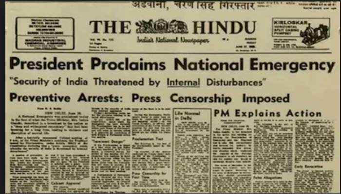 Article on Proclamation of Emergency in India.