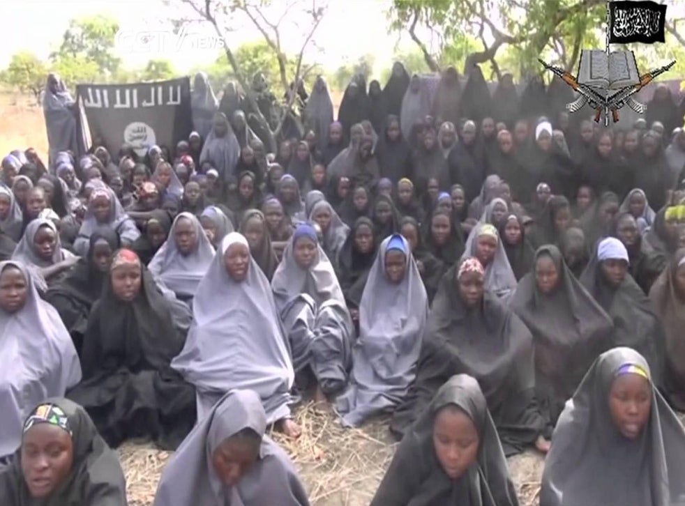 The schoolgirls from Chibok, Nigeria abducted by Boko Haram