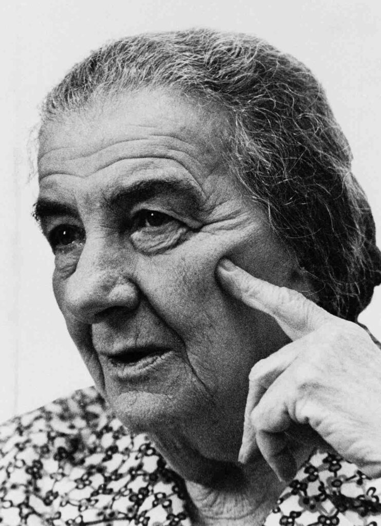 Golda Meir - Prime Minister of Israel during the Munich Massacre