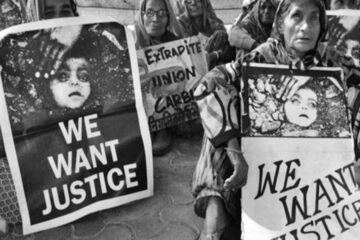 Protests in the aftermath of Bhopal Gas Tragedy