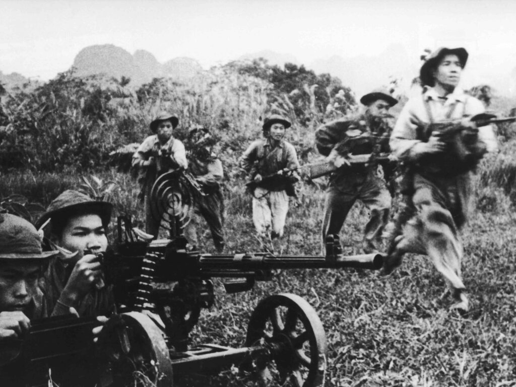 Viet Cong soldiers as part of the Vietnam War