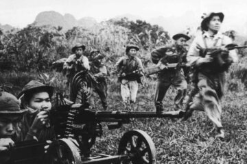 Viet Cong soldiers during the Vietnam War